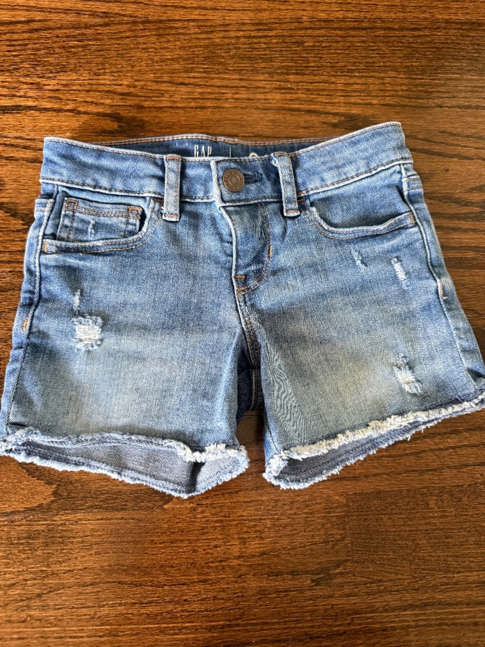 Gap Kids Midi Denim Shorts size 6